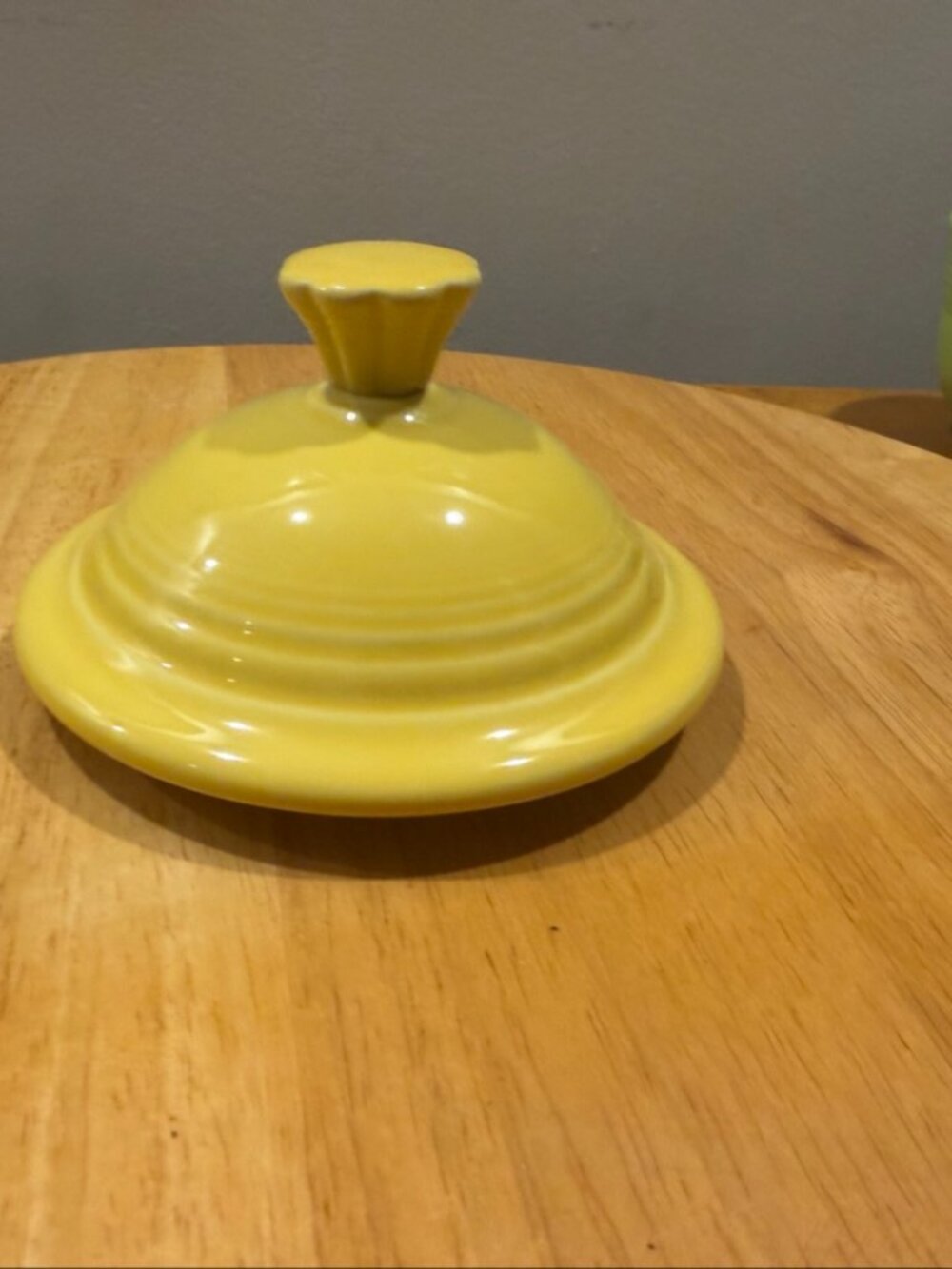 Fiesta Sunflower Sugar Bowl Lid Cover HLC USA Homer Laughlin